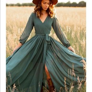 Women’s Medium JoyFolie ANIYA DRESS IN DEEP TEAL - NWT